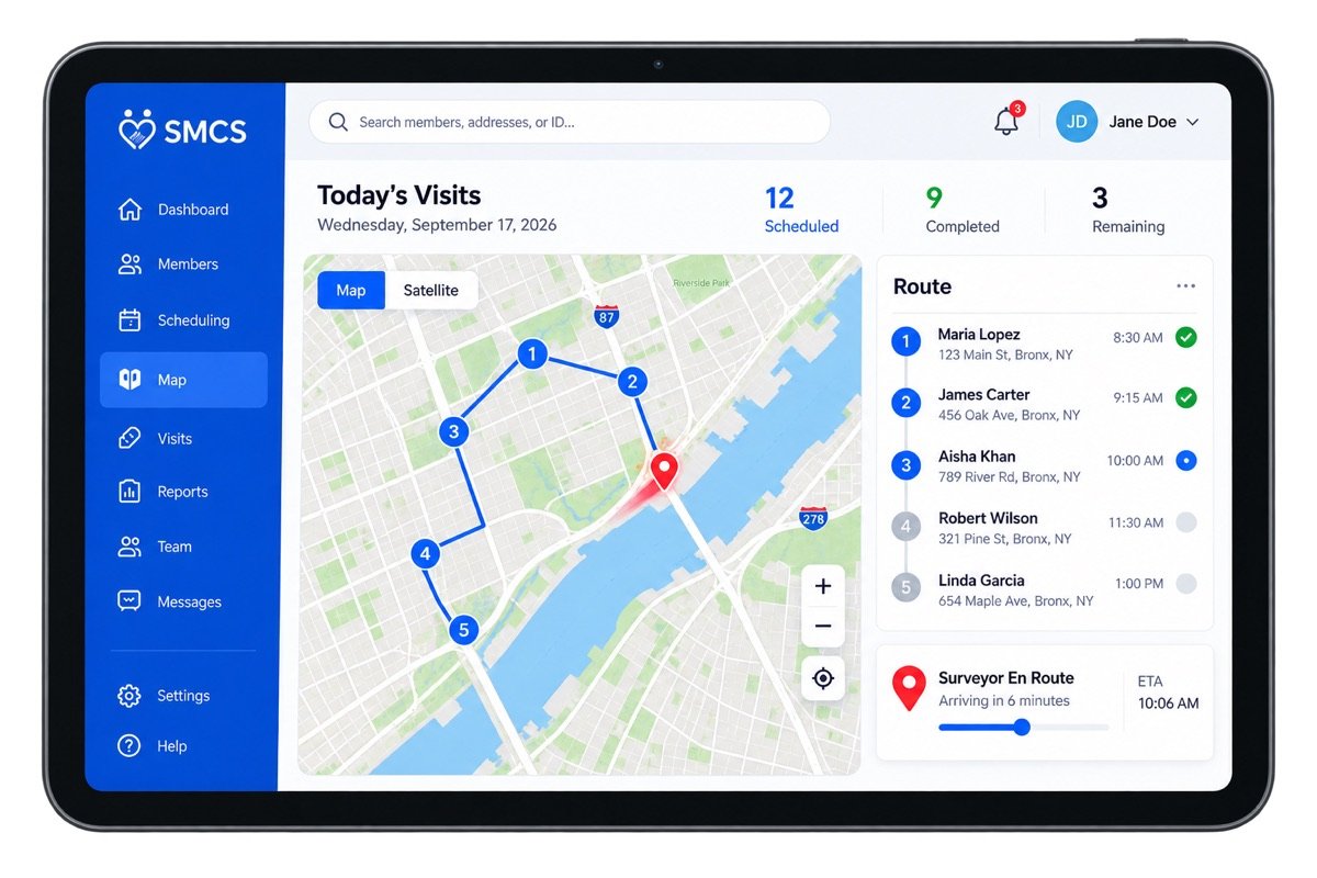 Technology supporting connected community-based care